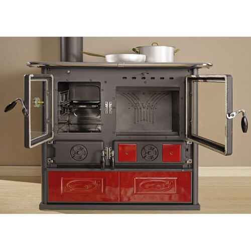 La Nordica Rosa Reverse Sinistra Wood Cook Stove La Nordica Rosa Reverse Sinistra Wood Cook Stove