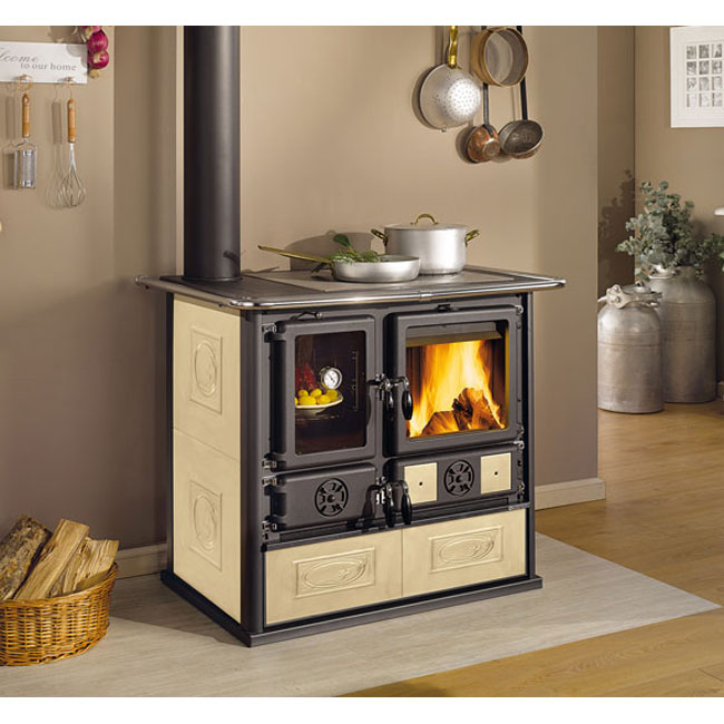 La Nordica Rosa Reverse Sinistra Wood Cook Stove