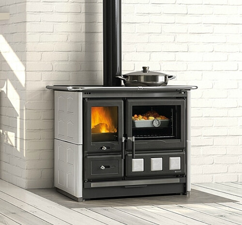 La Nordica Rosa XXL - Maiolica Wood Cookstove La Nordica Rosa XXL - Maiolica Wood Cookstove