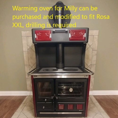 La Nordica Rosa XXL - Maiolica Wood Cookstove La Nordica Rosa XXL - Maiolica Wood Cookstove