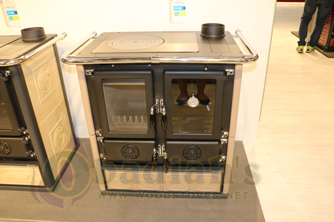 La Nordica Rosetta BII Maiolica Wood Cook Stove