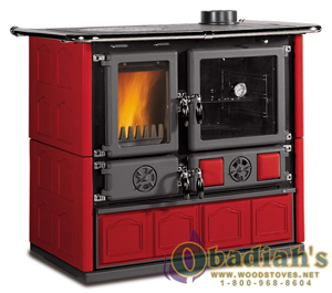La Nordica Rosa Maiolica Wood Cookstove La Nordica Rosa Maiolica Wood Cookstove