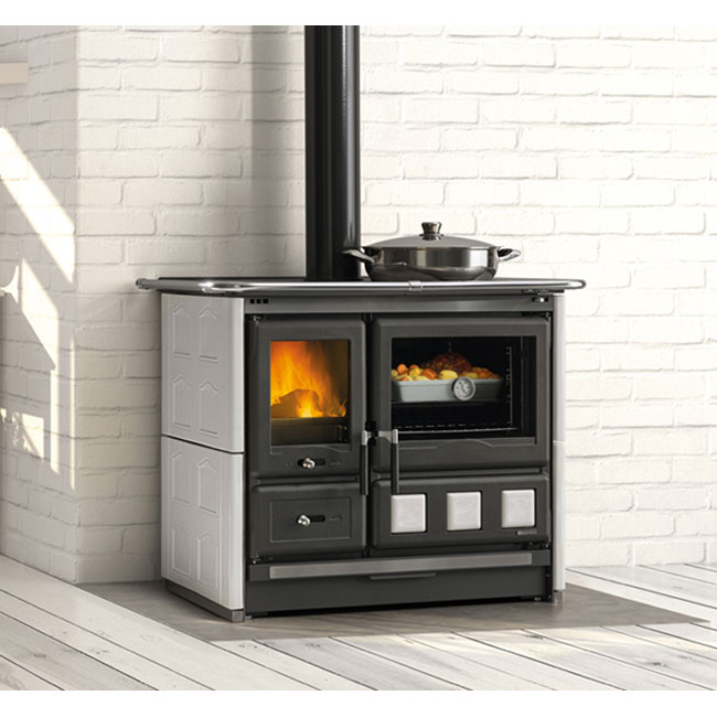 La Nordica Rosa XXL - Maiolica Wood Cookstove