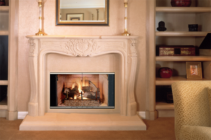 BC/BR 42” Lennox Wood Burning Fireplace