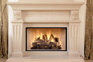 LBR Lennox Wood Burning Fireplace