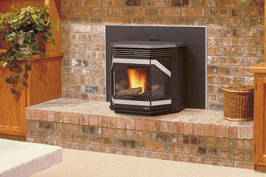 IronStrike Winslow Pellet Fireplace Insert