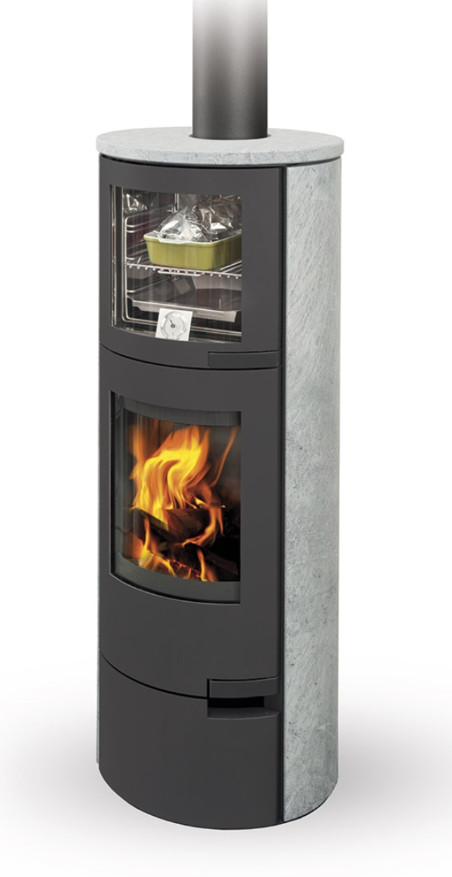 Lugo Contemporary Wood Cook Stove