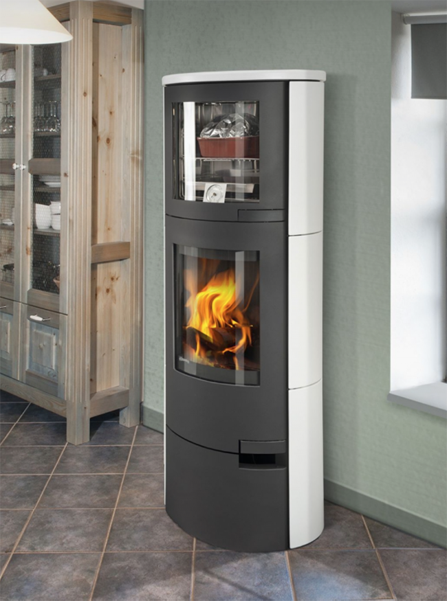 Lugo Contemporary Wood Cook Stove