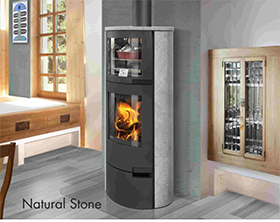 Lugo Contemporary Wood Cook Stove