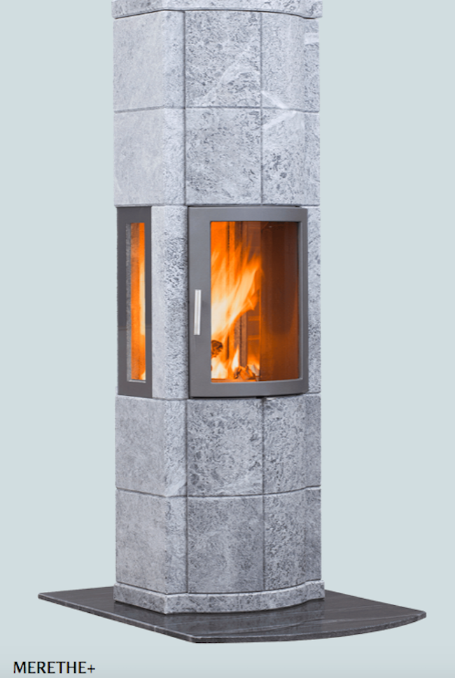 Norsk Kleber Merethe Plus Soapstone Masonry Stove