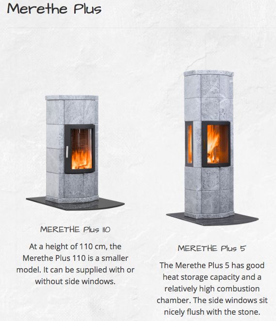 Norsk Kleber Merethe Plus Soapstone Masonry Stove