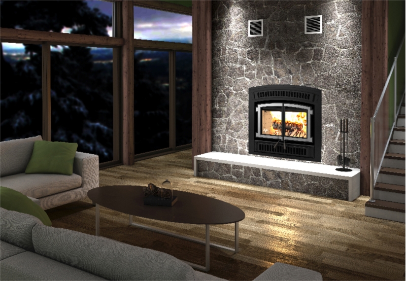 Ventis™ HE200 Wood Burning Fireplace