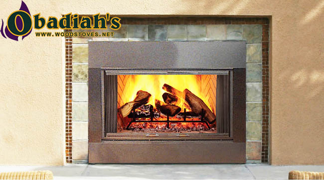 Majestic SB44SS Indoor/Outdoor Wood Fireplace