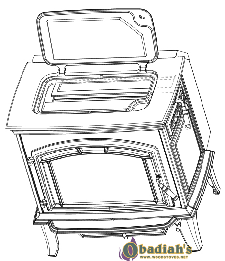 Quadrafire Explorer III Wood Stove - Discontinued