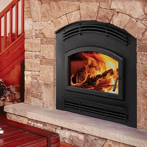 Pioneer III Quadrafire Wood Fireplace