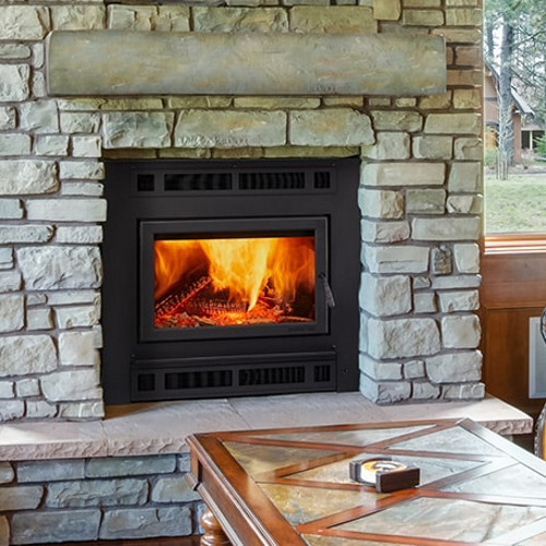 Pioneer III Quadrafire Wood Fireplace