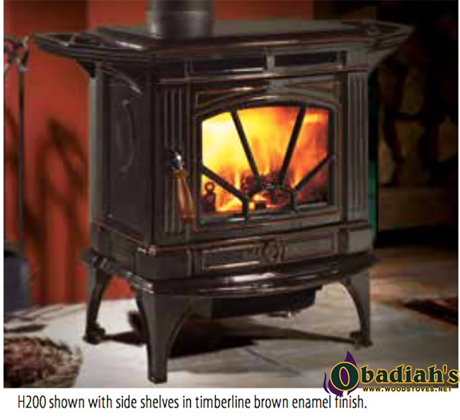 Regency Hampton H200 Cast Iron EPA Wood Stove - Discontinued at Obadiah's