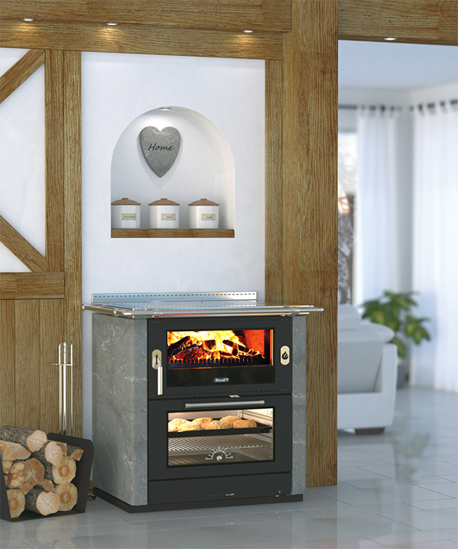 Rizzoli ML80 Wood Cookstove