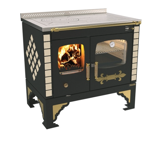 Rizzoli S90 Story Vintage Wood Burning Cook Stove