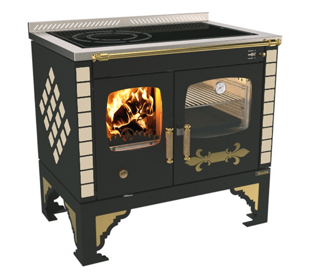 Rizzoli S90 Story Vintage Wood Burning Cook Stove