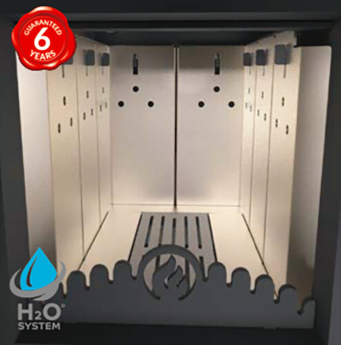 Rizzoli LT90 Thermo Wood Cook Stove Boiler - Soapstone Rizzoli LT90 Thermo Wood Cook Stove Boiler - Soapstone