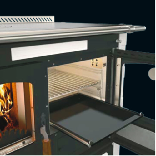 Rizzoli LT90 Thermo Wood Cook Stove Boiler - Soapstone Rizzoli LT90 Thermo Wood Cook Stove Boiler - Soapstone