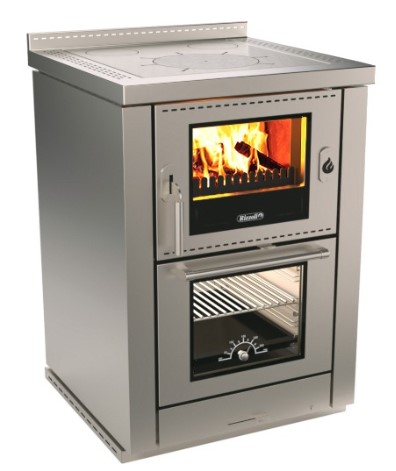 Rizzoli ML60 Classic Wood Cook Stove - Stainless Steel Rizzoli ML60 Classic Wood Cook Stove - Stainless Steel