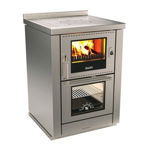 Rizzoli ML60 Classic Wood Cook Stove - Stainless Steel Rizzoli ML60 Classic Wood Cook Stove - Stainless Steel