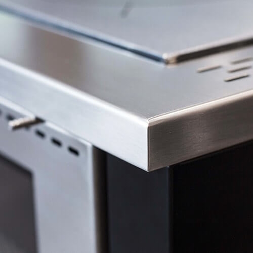 Rizzoli ML60 Classic Wood Cook Stove - Stainless Steel Rizzoli ML60 Classic Wood Cook Stove - Stainless Steel