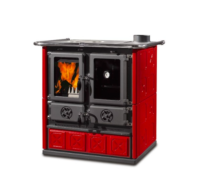 La Nordica Rosetta BII Maiolica Wood Cook Stove