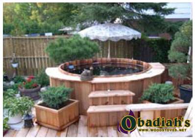 Cedar Hot Tubs at Obadiah's