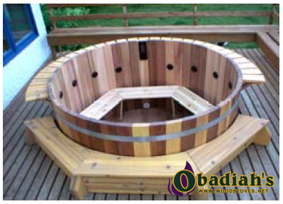 Cedar Hot Tubs at Obadiah's