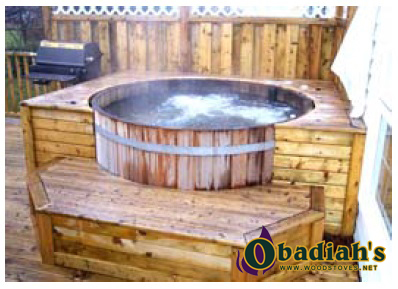 Cedar Hot Tubs at Obadiah's