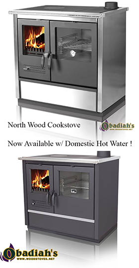 North Wood Cookstove with Domestic Hot Water Tim Sistem North Wood Cookstove