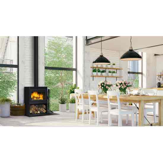 Supreme Novo 24 Free Standing Woodstove