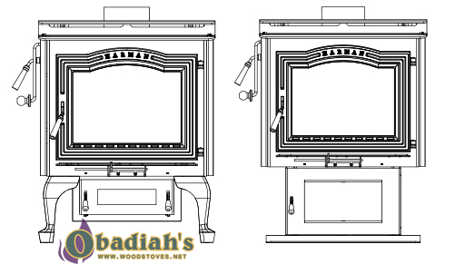 Harman TL2.6 Modern Wood Stove