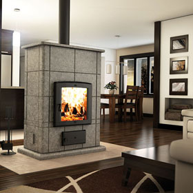 Valcourt FM400 Mass Wood Fireplace