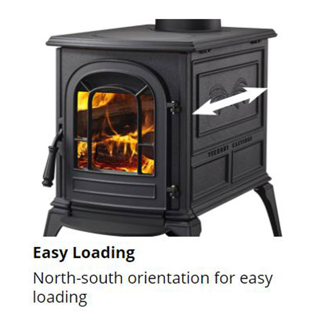 Vermont Castings Aspen C3 Wood Stove - Fireside Hearth & Home