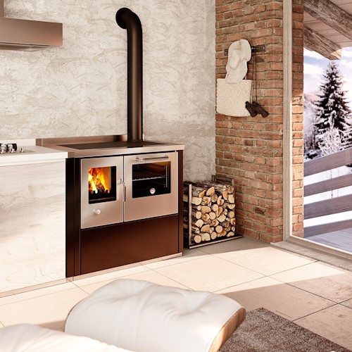 De Manincor Wittus Eco Series Wood Cookstove