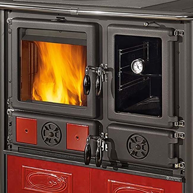 La Nordica Rosa Reverse Wood Cookstove