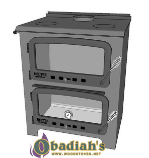 Vermont Bun Baker XL Cookstove by Obadiah's Woodstoves