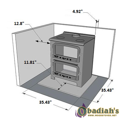 Vermont Bun Baker XL Wood Cook Stove