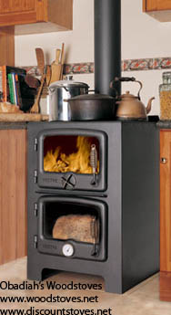 Drolet Bistro Wood Cook Stove – Cooking with the Cook Top 