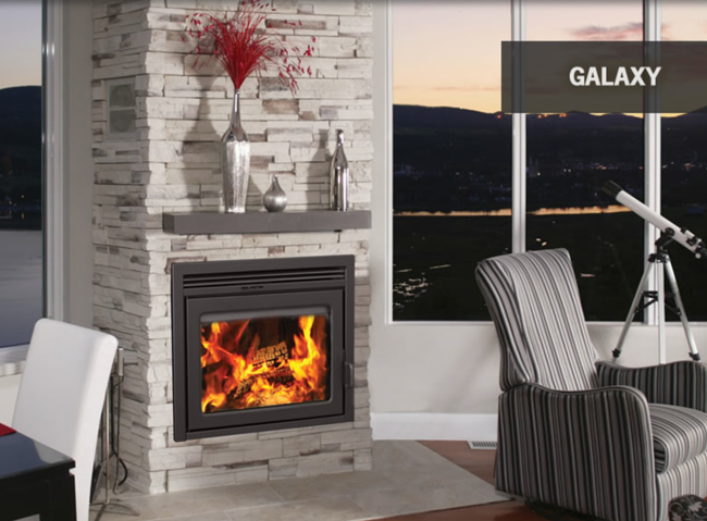 Supreme Galaxy Wood Fireplace - Discontinued