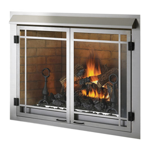 GSS42 Napoleon Stainless Outdoor Fireplace