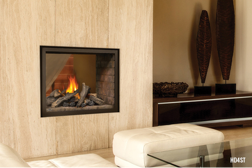 HD4ST Napoleon See Thru Gas Fireplace