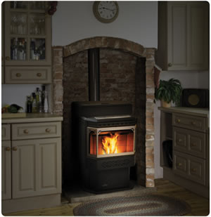 NPS45 Napoleon Automated Pellet Stove - Discontinued
